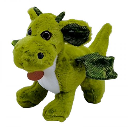 Мʼяка іграшка "Пухнастий дракончик" (30 см) фото
