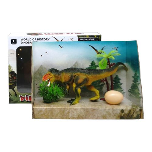 Фигурка динозавра с яйцом "Тиранозавр" фото