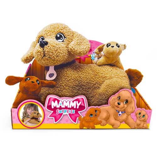 Мягкая игрушка серии Big Dog - Мама пудель с сюрпризом фото