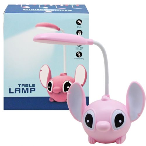 Настольная лампа-точилка "Стич" (розовый) фото
