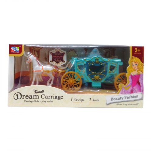 Игровой набор "Dream Carriage" (бирюзовый) фото