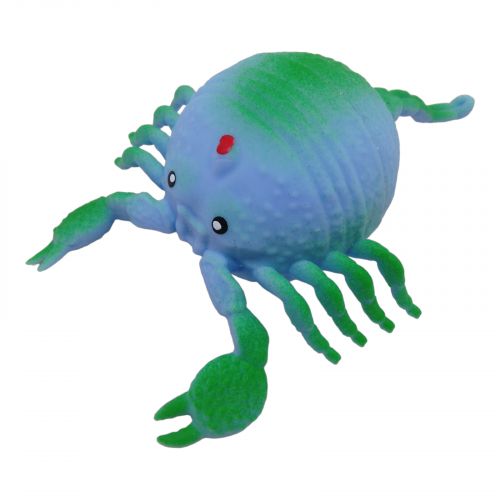Іграшка-антистрес "Скорпіон" (блакитний) фото
