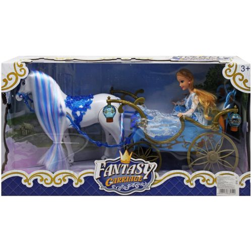 Карета з конем та лялькою "Fantasy Carriage" фото