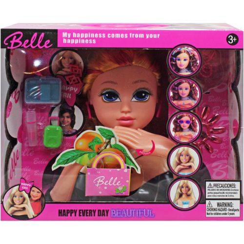 Лялька-манекен для зачісок "Belle" фото