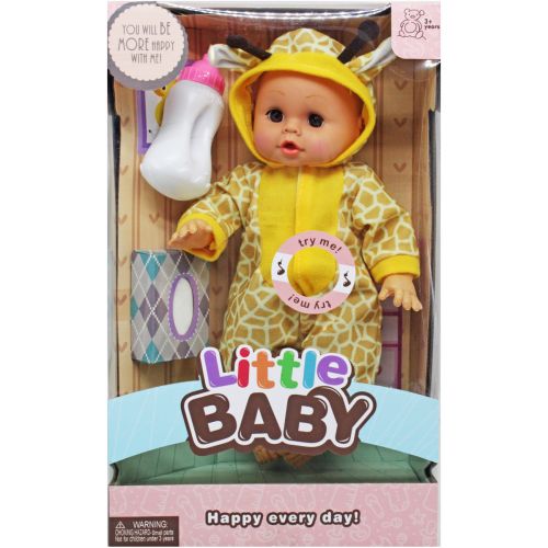 Пупс "Little Baby: Жираф" с аксессуарами фото