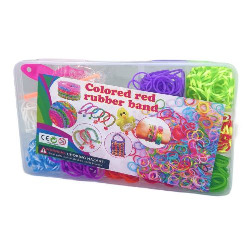Набор для плетения резинками "Rubber color band" фото