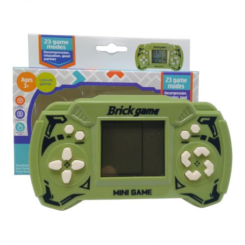 Тетріс "Brick Game: Приставка" (зелений) фото