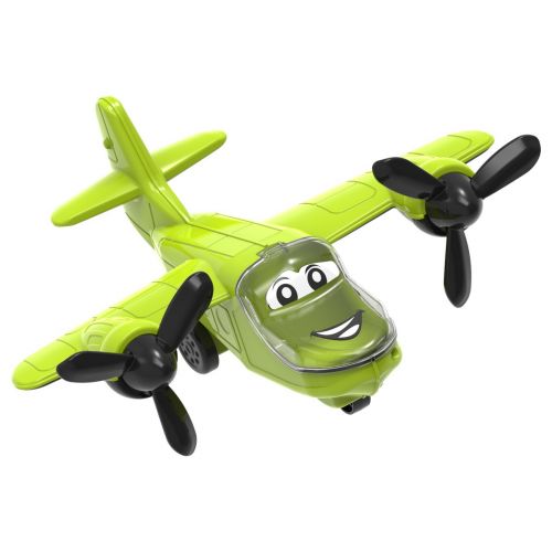 Пластикова іграшка "Літак" (салатовий) фото