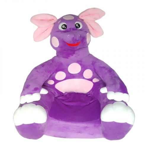 Мягкое детское кресло "Лунтик" (фиолетовый) 70 х 60 х 60 см фото