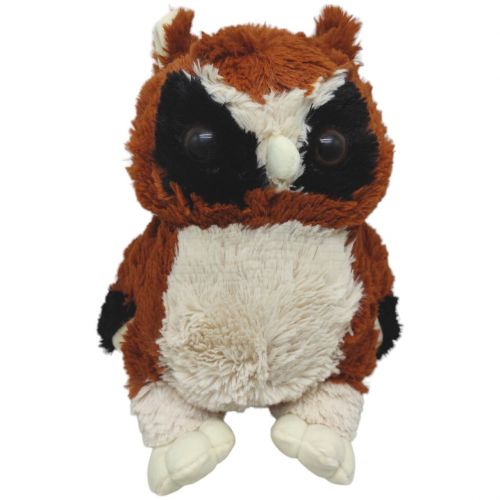 Мʼяка іграшка "Снігова сова", коричнева фото