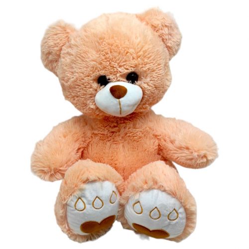 Мʼяка іграшка "Ведмідь Ласунчик", 55 см (персиковий) фото