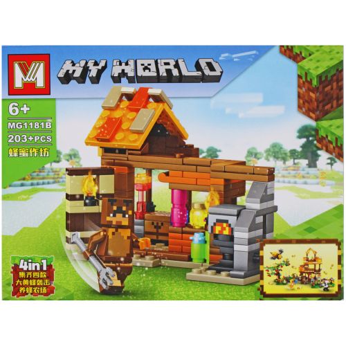 Конструктор за мотивами "Minecraft" (вид В)  мініатюра фото 1