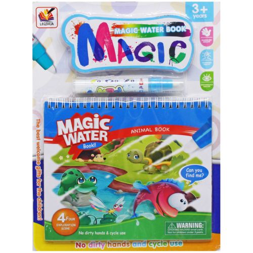 Раскраска с водным маркером "Magic water book: Животные" фото