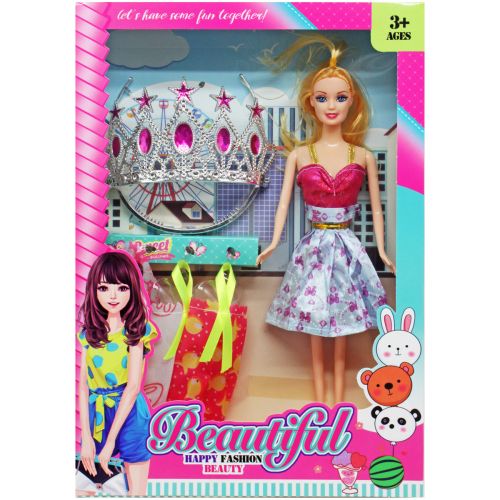 Игровой набор с куклой "Happy Fashion" (вид 4) фото