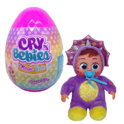 Мягкая кукла в яйце "Сry Babies: Дино" фото