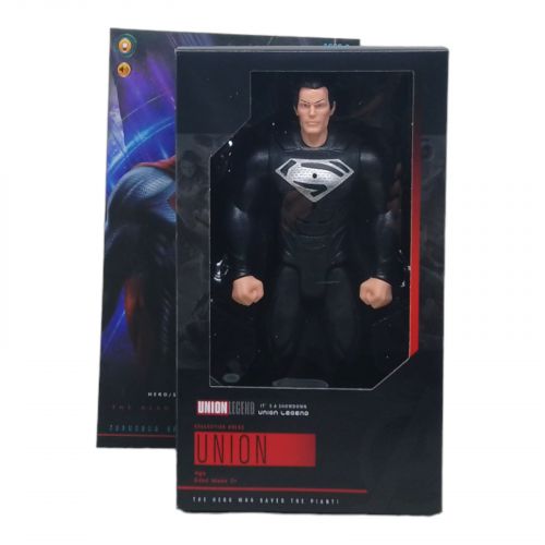 Фігурка супергероя "Супермен" (чорний), 27 см фото