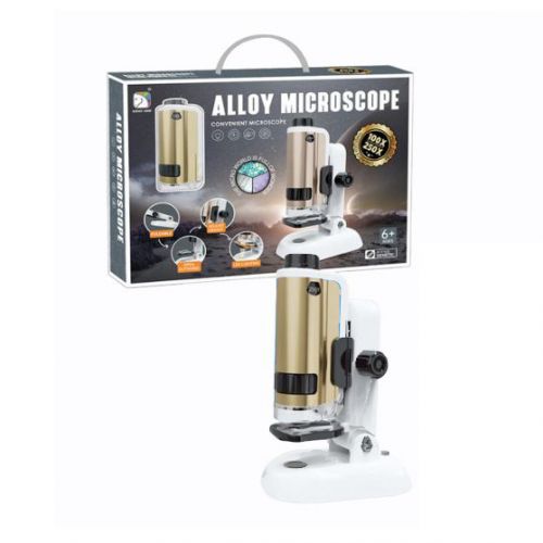 Мікроскоп детский "Alloy Microscope" (шампань) фото