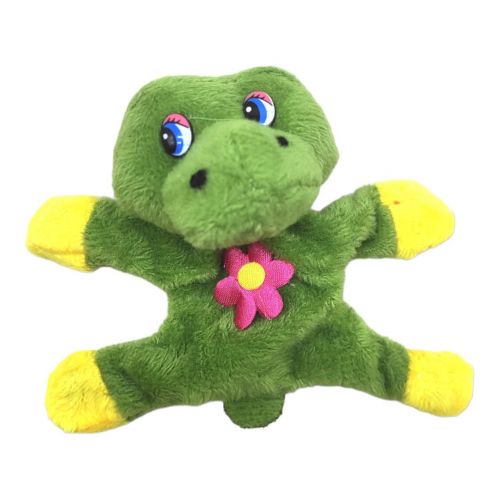 Мʼяка іграшка "Дракончик з магнітами", темно-зелений фото