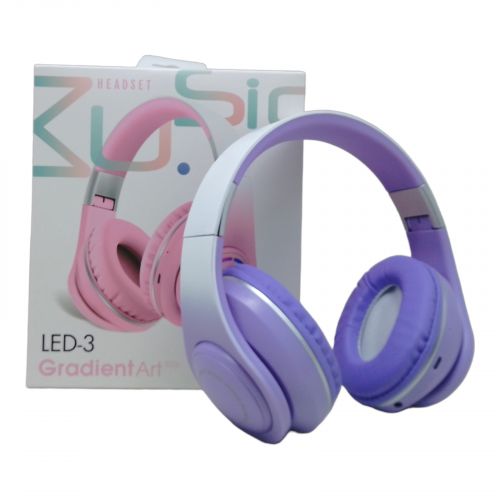 Навушники бездротові "Gradient Art" (фіолетовий) фото