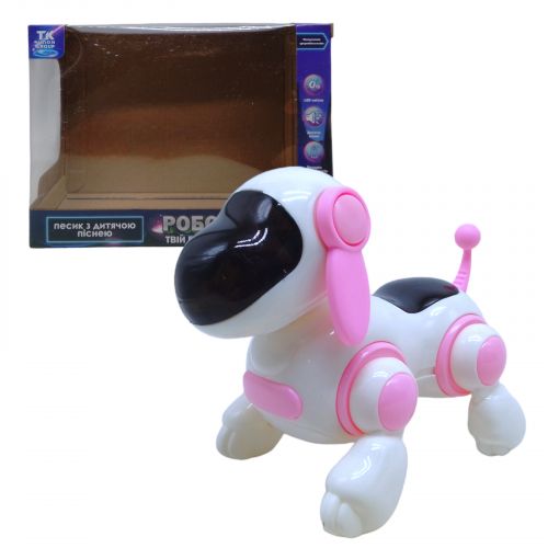 Інтерактивна іграшка "Робо-песик" (рожевий) фото