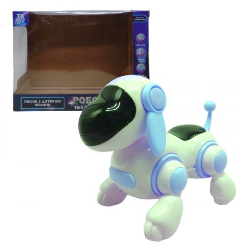 Інтерактивна іграшка "Робо-песик" (блакитний) фото
