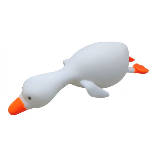 Іграшка-антистрес "Гусак", 15 см (білий) фото