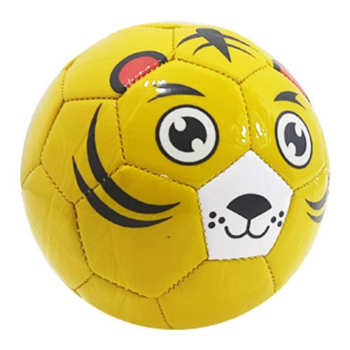 Мяч футбольный №2 "Тигрик" (желтый) фото