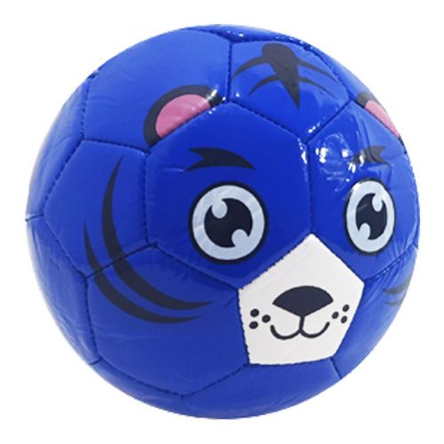 Мяч футбольный №2 "Тигрик" (синий) фото