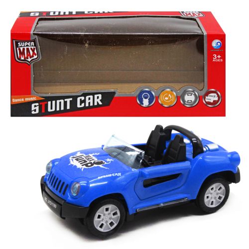 Легкова машинка "Stunt car", синя фото