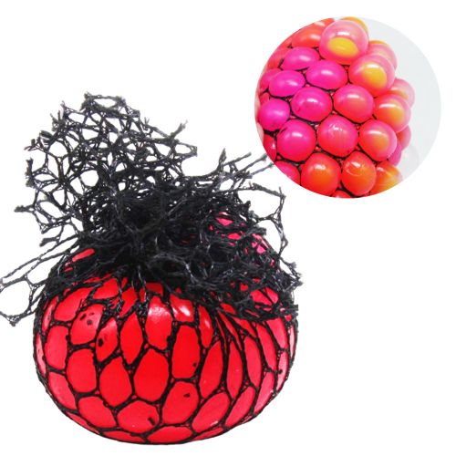 Іграшка-антистрес "Mesh squish ball" (червоний) фото