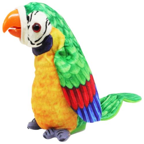 Интерактивная игрушка "Попугай-повторюшка" (зеленый) фото