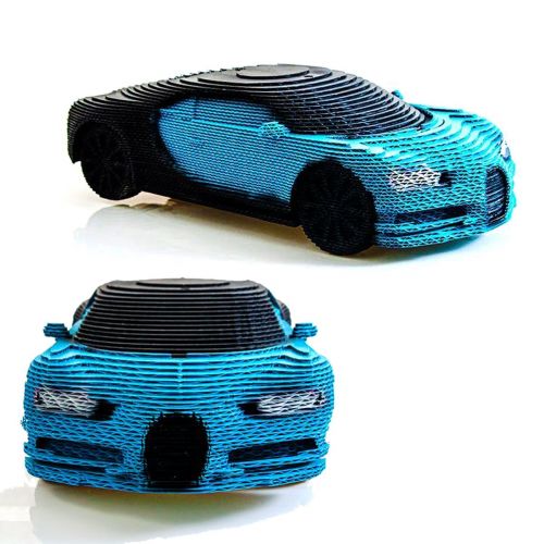 Уцінка.  3D пазл "Bugatti" Пошкоджений блістер фото