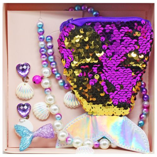 Набор украшений детский "Mermaid" (фиолетовый) фото