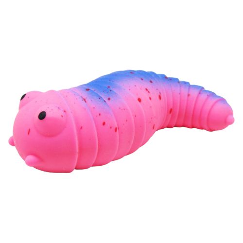 Іграшка-антистрес "Гусеничка", рожева фото