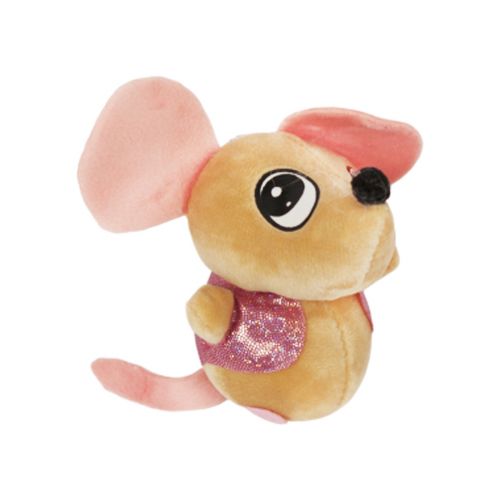Уцінка.  Брелок мишка (світло-коричневий) Клей на іграшці фото