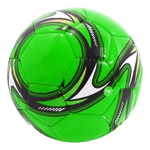 Мяч футбольный №2 лакированный (зеленый) фото