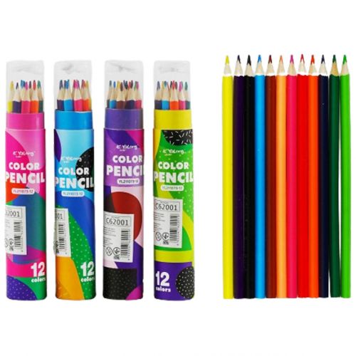 Набор цветных карандашей "Color pencil" (12 шт) фото