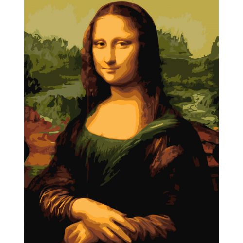 Картина по номерах "Мона Ліза" 40x50 см фото