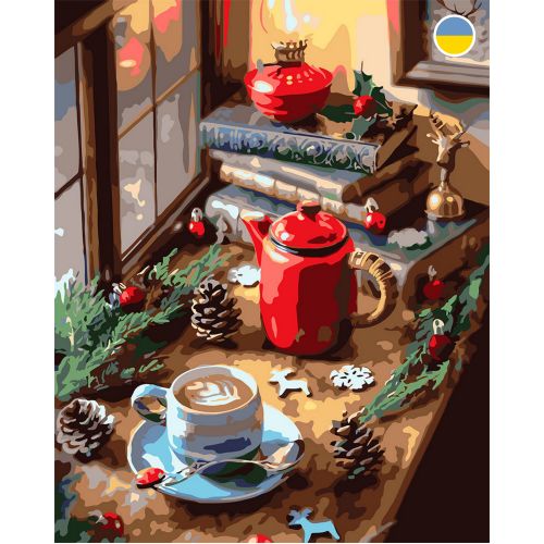 Картина по номерах "Різдвяний натюрморт" 40x50 см фото