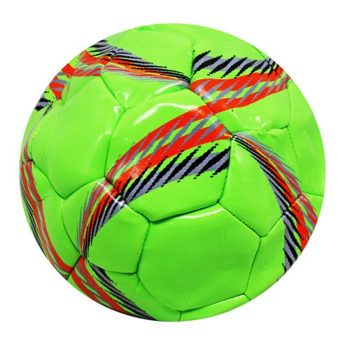 Мяч футбольный №5 детский (салатовый) фото