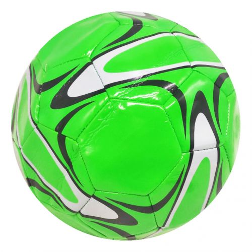 Мяч футбольный №5 детский (зеленый) фото