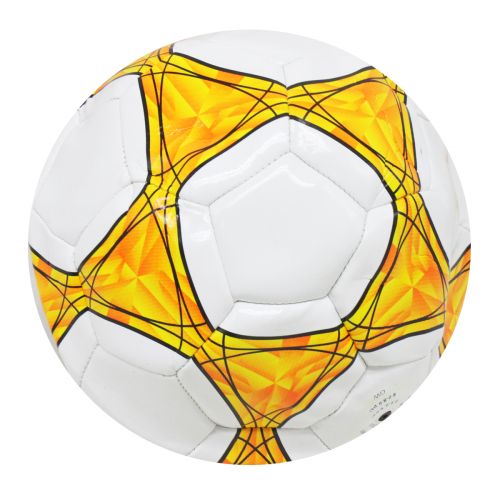 Мяч футбольный №5 детский (белый) фото