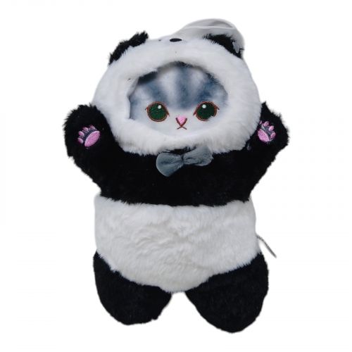 Мʼяка іграшка "Котик у костюмі панди: Anime Cat Mofusand Plush Toys", 27 см фото