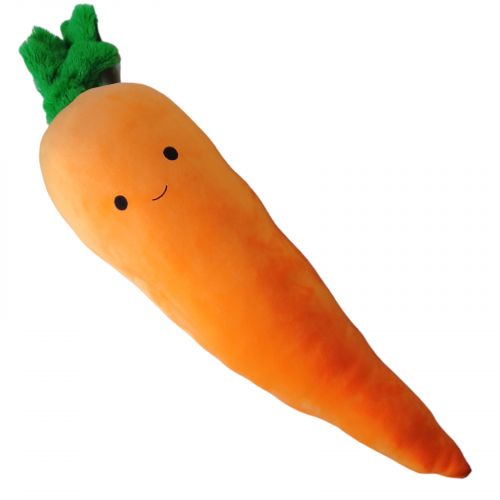 М'яка іграшка Друзяка-обіймака морква 100 см фото