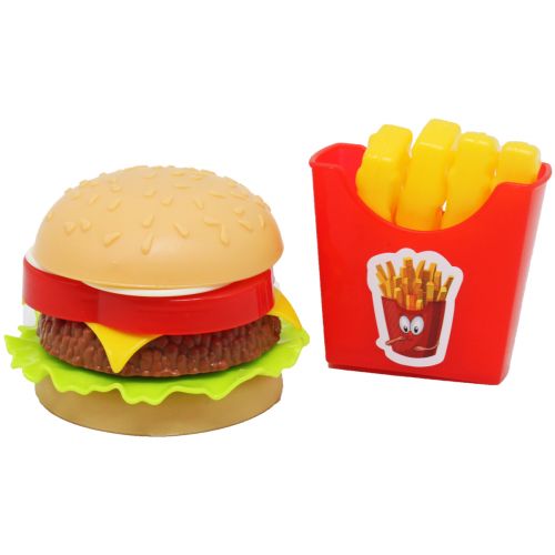 Игровой набор "Гамбургер + картошка фри" фото