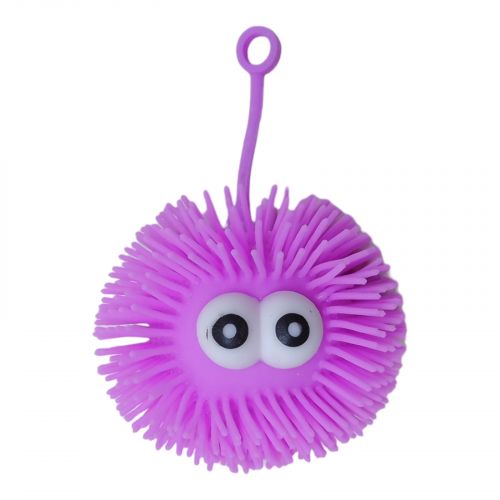 Іграшка-антистресс "Їжачок-глазастик" (фіолетовий) фото