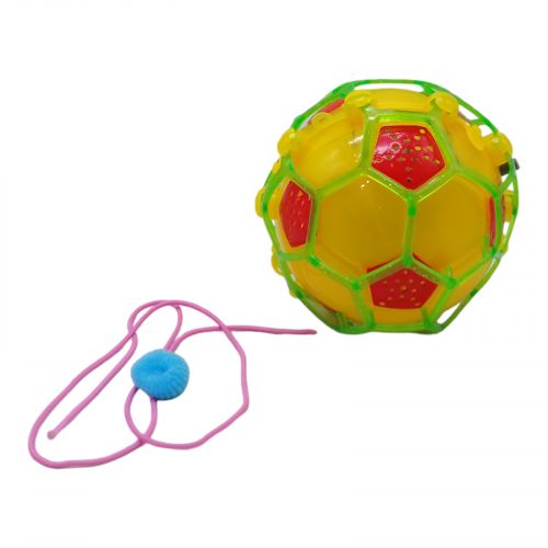 Музыкальный мячик "Безумный мяч" (желтый) фото