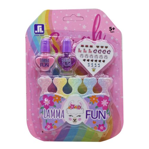 Маникюрный набор детский "Llama Fun" фото