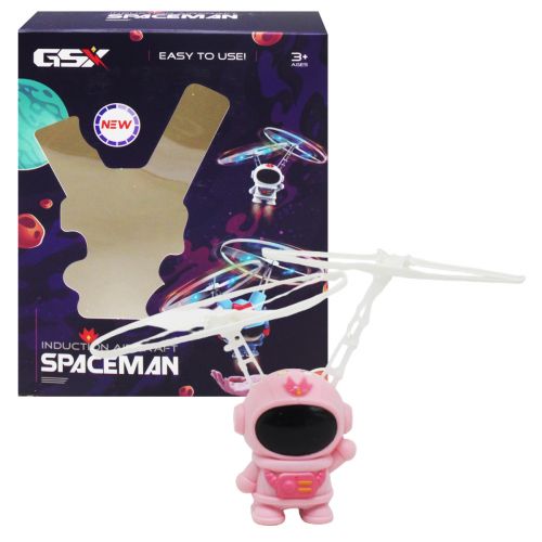 Літаюча іграшка "Космонавт" (рожевий) фото