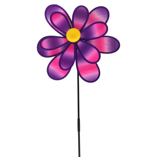 Ветрячок "Цветочек", диаметр 38 см, фиолетовый фото